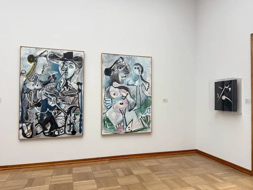Tinguely and Picasso artwork at the Kunstmuseum Basel