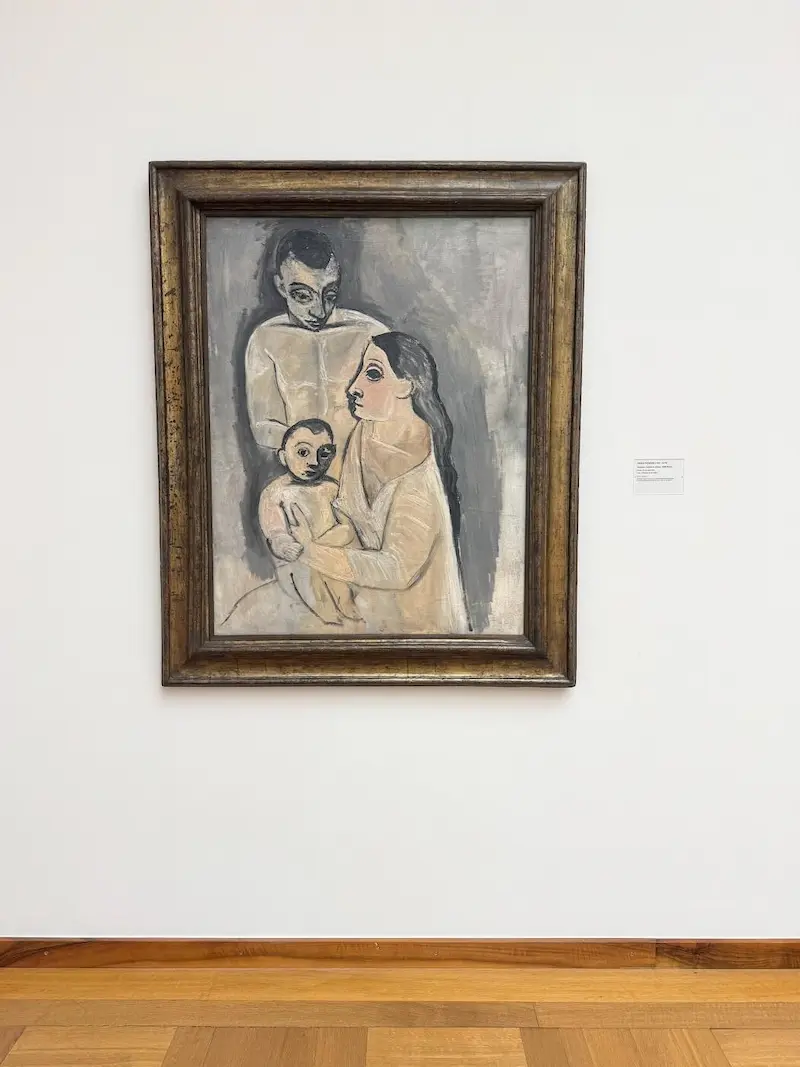 Picasso painting at Kunstmuseum Basel