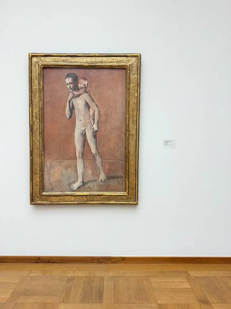 Picasso painting at Kunstmuseum Basel